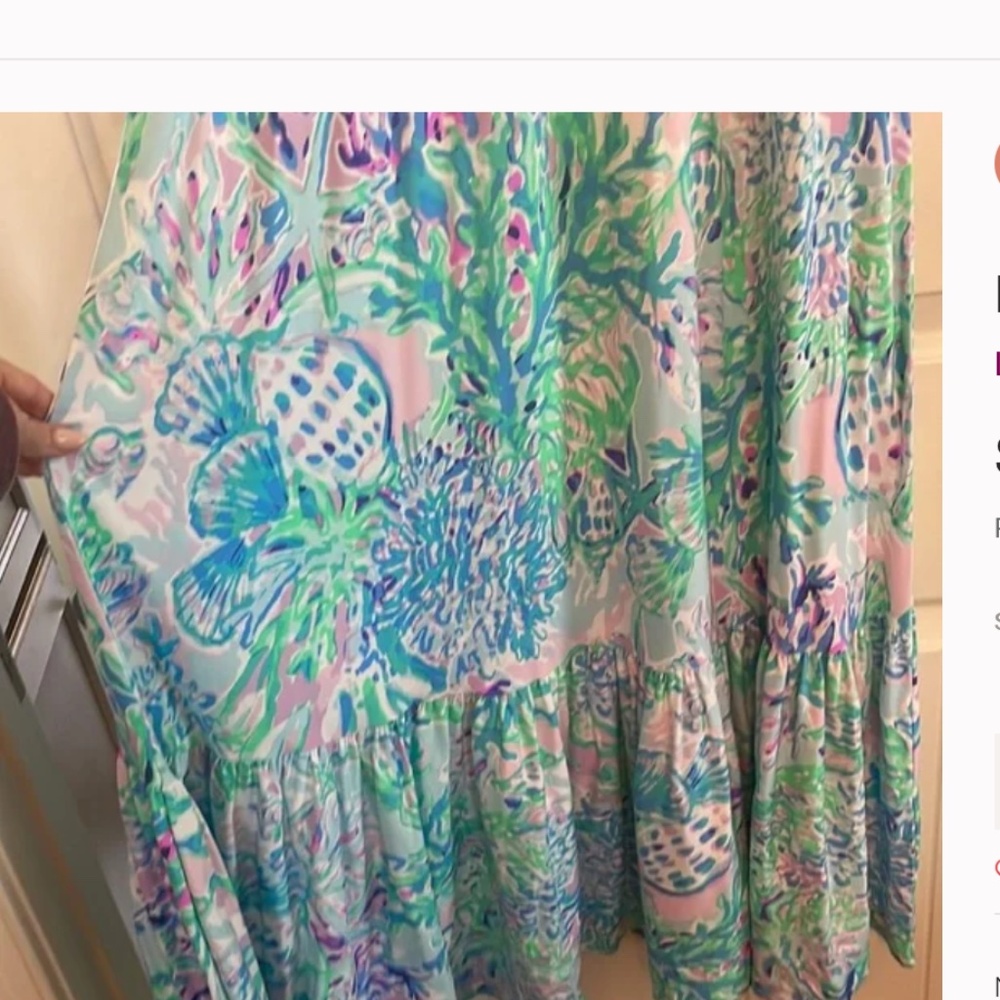 Lilly Pulitzer Jessi midi dress Sz M NWT - Picture 4 of 9